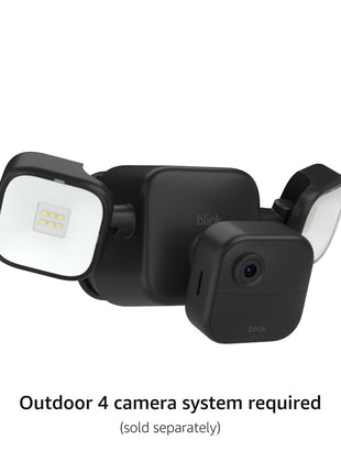 Blink Outdoor Floodlight Mount – Wire-free, 700 lumens, two-year battery life, set up in minutes