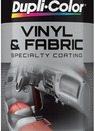 Dupli-Color Vinyl & Fabric Spray, Flat, Black, 11 oz
