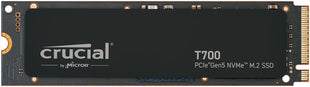 Crucial T700 PCIe Gen5 NVMe 2TB SSD, Up to 12,400MB/s, Intel & Ryzen Compatible, for Hardcore Gaming & High-Speed Storage, Solid State Drive – CT2000T700SSD3