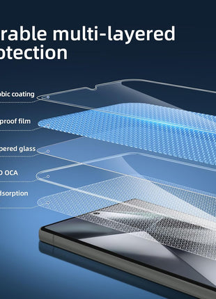 NEW'C 3 Pack Designed for Samsung Galaxy S24 Ultra Screen Protecto, (No for S24/S24 Plus), Tempered Glass, Case Friendly Scratch-proof, Bubble Free, Ultra Resistant