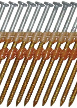 Metabo HPT Framing Nails | 2 In. x 0.113 | 21 Degree | Full Round Head | Hot Dipped Galvanized | Ring Shank | 1,000 Count | 20171SHPT