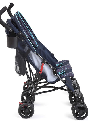 Delta Children LX Side by Side Stroller - with Recline, Storage & Compact Fold, Night Sky