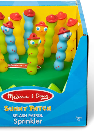 Melissa & Doug Sunny Patch Splash Patrol Sprinkler Toy With Hose Attachment