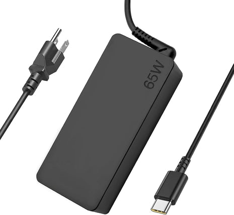 Dzytnsy 65W USB C Laptop Charger Compatible with Lenovo Thinkpad X1 X13 T14 T15 T480s T580s T490/Yoga/Thinkbook/Chromebook/IdeaPad Series,Replacement for Lenovo Laptop Charger
