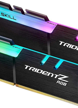 G.SKILL Trident Z RGB Series DDR4 RAM (XMP) 32GB (2x16GB) 3600MT/s CL18-22-22-42 1.35V Intel AMD Desktop Computer Memory U-DIMM (F4-3600C18D-32GTZR)