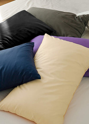 FLxxIE 2 Pack Microfiber King Pillow Cases, 1800 Super Soft Pillowcases with Envelope Closure, Wrinkle, Fade and Stain Resistant Pillow Covers, 20x36, Navy