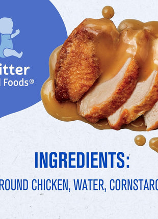 Gerber Stage 2, Chicken and Gravy Jar, Baby Food, Mealtime Poultry Puree, 10-Pack