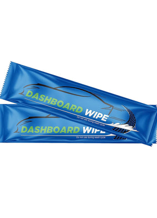 Diamond Wipes Car Wash Wipes with Refreshing Lemon Scent, Pack of 50 Individually Wrapped Wipes, Dashboard Car Accessories Travel Essentials