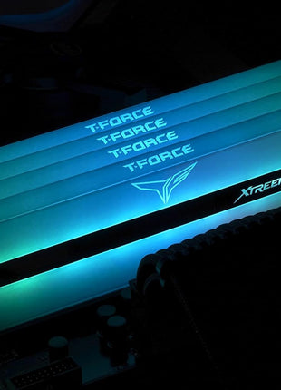 TEAMGROUP T-Force XTREEM ARGB 3600MHz CL18 16GB (2x8GB) PC4-28800 Dual Channel DDR4 DRAM Desktop Gaming Memory Ram (White) - TF13D416G3600HC18JDC01