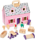 Melissa and Doug MD3701 Fold & Go Mini Dollhouse Toy