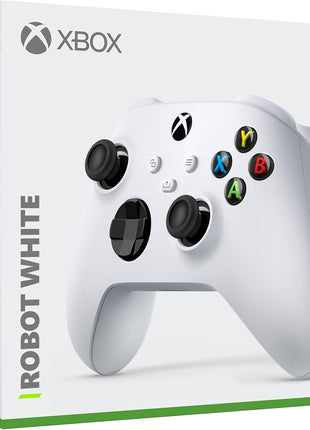 XBOX Wireless Gaming Controller | Robot White | Consoles, PCs, TVs, mobile, and more | Textured Grip | Wireless, Bluetooth, USB-C Connectivity