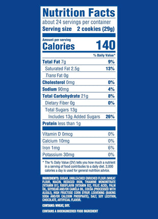 OREO Double Stuf Chocolate Sandwich Cookies, Party Size, 24.95 oz