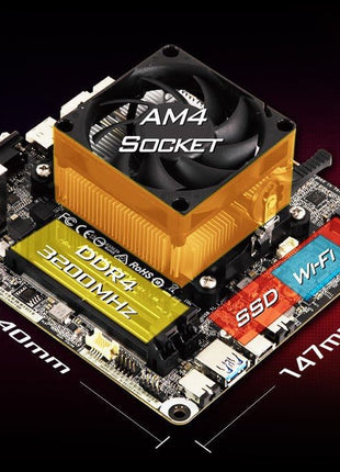 ASRock DESKMINI X300W Barebone