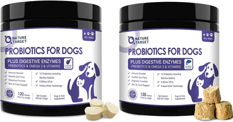 Probiotics for Dogs Chicken Falvored & Salmon Falvored