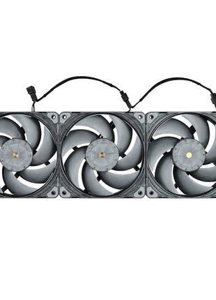 Phanteks (PH-F120T30_BG) T30-120 Fan, Premium high-Performance Fan, PWM, Black/Grey