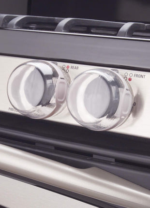 Safety 1st Child Proof Stove Knob Covers, Clear View Stove Knob Safety Covers (Set of 5)
