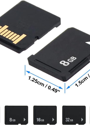 OSTENT 8GB Memory Card Stick Storage for Sony PS Vita PSV 1000/2000 PCH-1000/PCH-2000 Console PCH-Z081