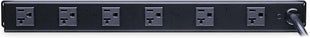 CyberPower CPS1220RM Basic PDU, 100-125V/20A, 12 Outlets, 15ft Power Cord, 1U Rackmount