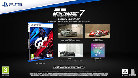 PlayStation SONY Gran Turismo 7 PS5, Black