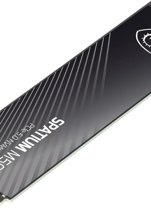 msi SPATIUM M560 PCIe 5.0 NVMe M.2 1TB Portable SSD, 1TB Internal Solid State Drive, Speeds Up to 10200MB/s, USB-C, Reliable Storage for Gaming, Students, Professionals, Black