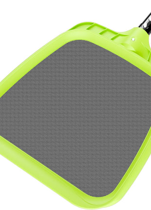 Sepetrel Pool Skimmer Net - Professional Heavy Duty Reinforced Frame Nylon Flat Leaf Rake Net,for Spa Pond Swimming Pool, Cleaning Supplies and Accessories, (Pole Not Included)