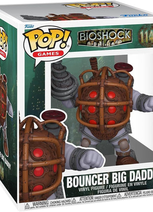 Funko POP! Super: Bioshock - Bouncer Big Daddy | Official Merch - Collectable Vinyl Figurine for Shelf Display - Birthday Gift Idea for Fans and Collectors