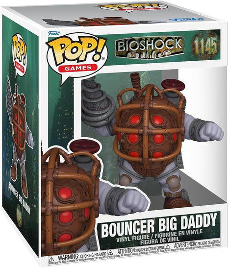 Funko POP! Super: Bioshock - Bouncer Big Daddy | Official Merch - Collectable Vinyl Figurine for Shelf Display - Birthday Gift Idea for Fans and Collectors