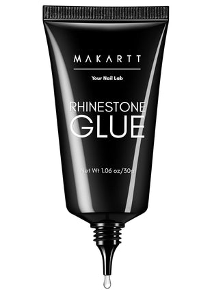 Makartt Nail Rhinestone Glue for Nails: Super Strong Gel Nail Glue for Decorations Nail Charm 3D Nails Bling Gel for Nail Gem Nail Art Jewel Diamonds 30ML Cured Need Beauty
