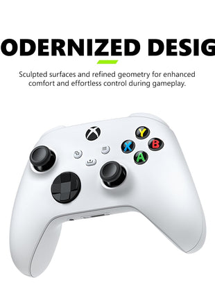 XBOX Wireless Gaming Controller | Robot White | Consoles, PCs, TVs, mobile, and more | Textured Grip | Wireless, Bluetooth, USB-C Connectivity