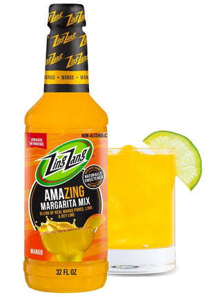 Zing Zang Mango Margarita Mix | Amazing Non-Alcoholic Cocktail Mixer | 32 Fl Oz Bottle (Pack of 1)