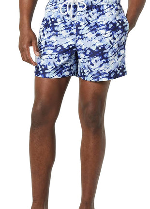 Amazon Essentials Men's Swim Trunks with Mesh Lining, Pockets, Drawstring Closure