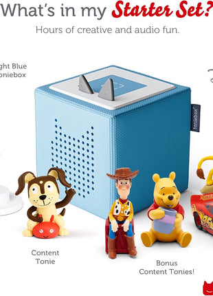 Toniebox 1 Disney Pixar Bundle - Light Blue [Discontinued]