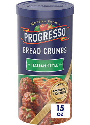 Progresso Bread Crumbs, Italian Style, Cooking Ingredient, 15 oz