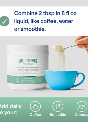 Vital Proteins Professional Bioactive Collagen Complex Mobility 12.9oz | VERISOL®, FORTIBONE®, FORTIGEL®, Liposomal PureWay-CTM & Mobilee®, Supports Bone & Joint Health, 30 Servings