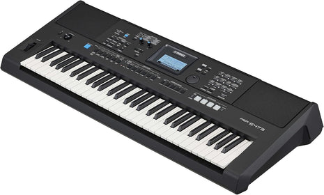 Yamaha PSR-E473, 61-Key Touch-Sensitive Advanced Portable Keyboard with Groove Creator, DJ Controls & Quick Sampling (PSRE473) | 61 Touch-Sensitive Keys, 820 Voices, 64-Note Polyphony, Groove Creator, Quick Sampling, USB Audio and Midi, Built-in Speakers