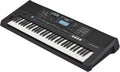 YAMAHA, 61 Key Touch Sensitive Advanced Portable Keyboard with Music Rest and Power Adapter, (PSRE473)