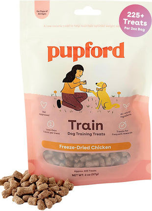 Pupford Freeze Dried Training Treats for Dogs & Puppies, 475+ Three Ingredient Bites (Beef Liver, 4 oz)