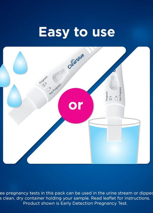 Clearblue Triple Assurance Pregnancy Test Kit, Home Pregnancy Tests, 3 Ways to Test, 3 Ct