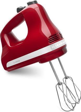 KitchenAid 5 Ultra Power Speed Hand Mixer   KHM512, Empire Red