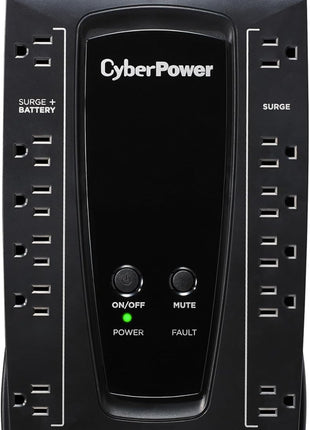 CyberPower AVRG750U AVR UPS System, 750VA/450W, 12 Outlets, Compact
