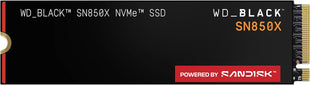 WD_BLACK SN850X 4TB NVMe SSD - M.2 2280, Up to 7,300 MB/s Read speeds, Up to 6,300 MB/s write speeds, Gaming Expansion, High Performance Internal Solid State Drive - WDS400T2X0E