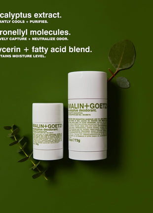 MALIN+GOETZ Deodorant, Aluminum-Free, Odor & Sweat Defense 12-Hr Protection