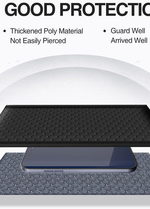 UCGOU Bubble Mailers 6x10 Inch Black 25 Pack Usable Size 6x9 inch Padded Envelopes Small Business Mailing Packages Opaque Self Seal Adhesive Waterproof Boutique Shipping Bag for Jewelry Makeup Supplies #0