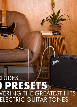 Fender Mustang LT25 Guitar Amp, 25 Watt Combo Amp, with 2 Year Warranty, 30 Preset Effects with USB Audio Interface for Recording