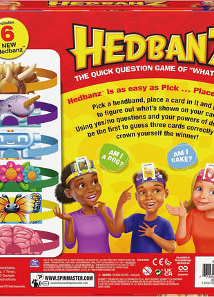 Spin Master Games Hedbanz Picture Guessing Game for Family Game Night