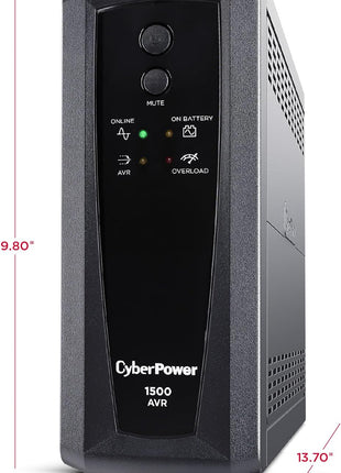 CyberPower CP1500AVRT AVR UPS Battery Backup and Surge Protector