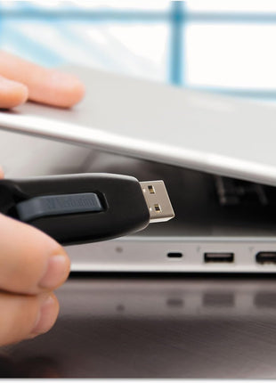 VER49189 - Verbatim 128GB Store n Go V3 USB 3.0 Flash Drive - Gray