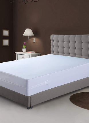 Utopia Bedding Waterproof Mattress Protector Queen Size, Zippered Mattress Encasement Bed Bug and Dust Mite Proof, Absorbent Six Sided Mattress Cover
