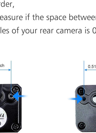Pixelman Universal Car Rear View Camera License Plate Bracket, Upgraded Full Stainless Steel Backup Camera Mount, Dash Cam Mirror Accessory, Only Installation Holder