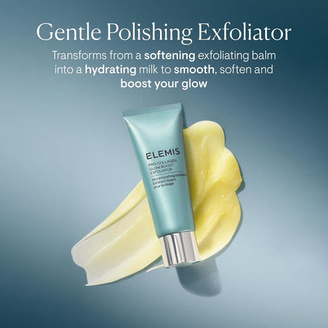 ELEMIS Pro-Collagen Glow Boost Exfoliator, Gentle Daily Exfoliator, 100ml